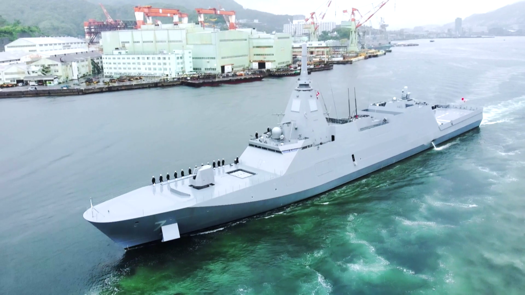 Australia signs for first three Mogami-class frigates