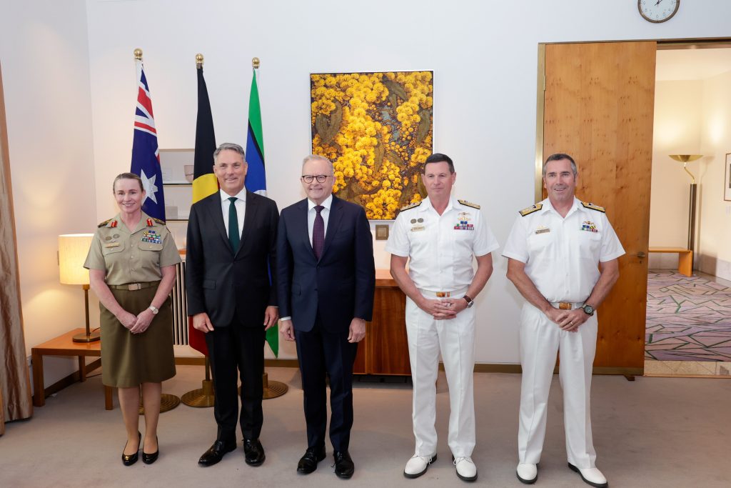 Defence appoints new CDF and Chiefs of Navy and Army