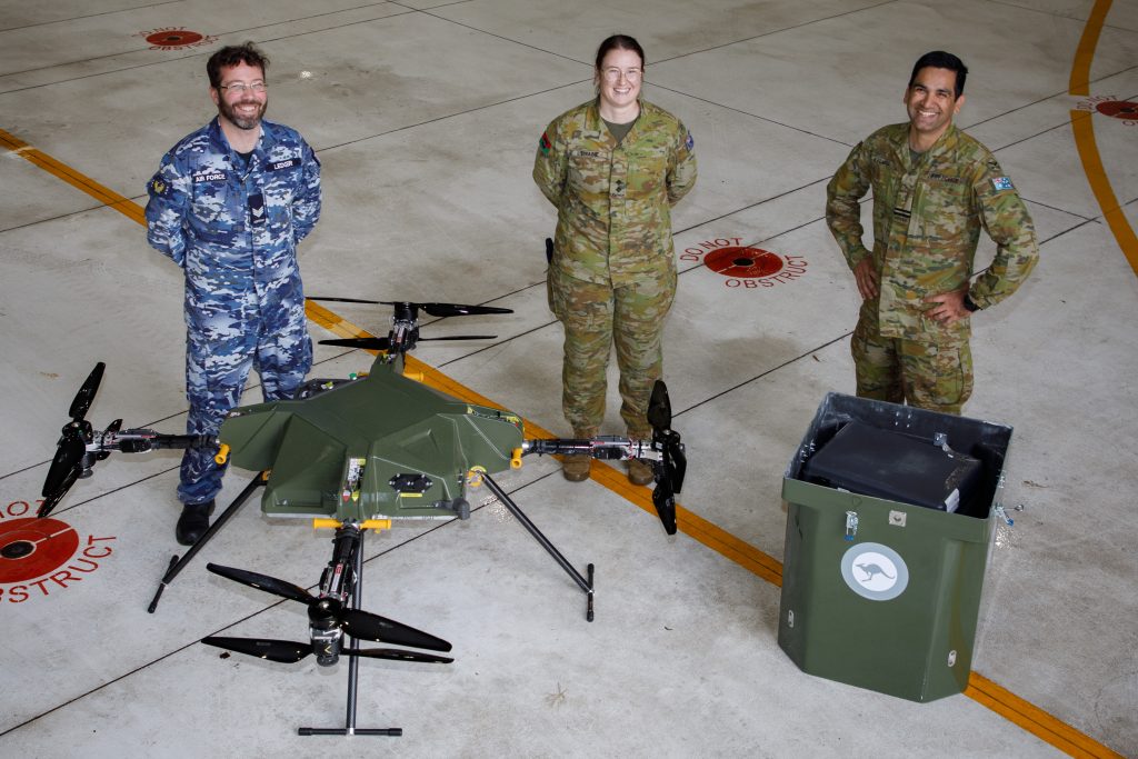 Drone launch from C-130 marks innovation milestone